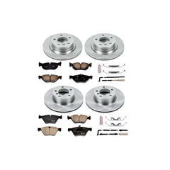 Power Stop KOE4106 Autospecialty - 1-Click Daily Driver Brake Kits (Front And Rear) for 2007 BMW 328I product image