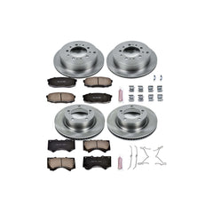 Power Stop KOE4117 Autospecialty - 1-Click Daily Driver Brake Kits (Front And Rear) for 2008-2015 Lexus LX570 product image