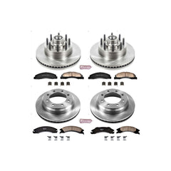 Power Stop KOE4131 Autospecialty 1-Click Daily Driver Front And Rear Brake Kit for 2008-2025 Ford E-150 product image
