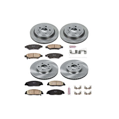 Power Stop KOE4135 Autospecialty - 1-Click Daily Driver Brake Kits (Front And Rear) for 2008-2014 Cadillac Cts product image