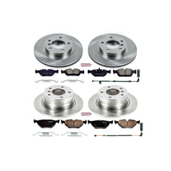 Power Stop KOE4371 Autospecialty - 1-Click Daily Driver Brake Kits (Front And Rear) for 2003-2005 BMW Z4 product image