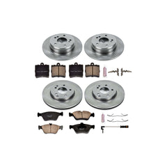 Power Stop KOE4417 Autospecialty - 1-Click Daily Driver Brake Kits (Front And Rear) for 1996-2004 Mercedes-Benz C230 product image