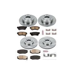 Power Stop KOE4443 Autospecialty - 1-Click Daily Driver Brake Kits (Front And Rear) for 2006-2008 Hyundai Sonata product image