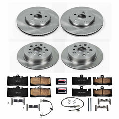 Power Stop KOE4462 Autospecialty 1-Click Daily Driver Front And Rear Brake Kit for 2001-2006 Lexus LS430 product image