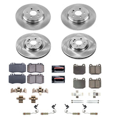 Power Stop KOE4463 Autospecialty 1-Click Daily Driver Front And Rear Pad And Rotor Kit for 2000-2001 Mercedes-Benz ML430 product image