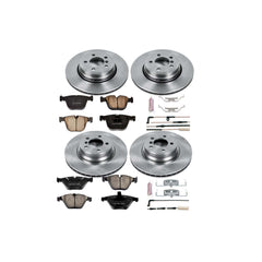 Power Stop KOE4479 Autospecialty - 1-Click Daily Driver Brake Kits (Front And Rear) for 2005-2008 BMW 750I product image