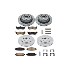 Power Stop KOE4486 Autospecialty - 1-Click Daily Driver Brake Kits (Front And Rear) for 2003-2011 Lincoln Town Car product image