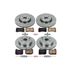 Power Stop KOE4490 Autospecialty - 1-Click Daily Driver Brake Kits (Front And Rear) for 2008-2020 Subaru Impreza product image