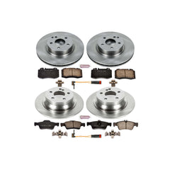 Power Stop KOE4513 Autospecialty - 1-Click Daily Driver Brake Kits (Front And Rear) for 2004-2006 Mercedes-Benz E500 product image
