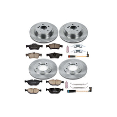 Power Stop KOE4517 Autospecialty - 1-Click Daily Driver Brake Kits (Front And Rear) for 2004-2005 Mercedes-Benz E500 product image