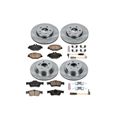 Power Stop KOE4524 Autospecialty - 1-Click Daily Driver Brake Kits (Front And Rear) for 2006-2009 Mercedes-Benz E-350 product image