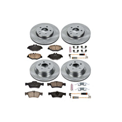 Power Stop KOE4526 Autospecialty - 1-Click Daily Driver Brake Kits (Front And Rear) for 2006 Mercedes-Benz E-350 product image