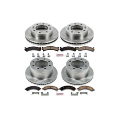 Power Stop KOE4528 Autospecialty - 1-Click Daily Driver Brake Kits (Front And Rear) for 2003-2008 Chevrolet Express 3500 product image