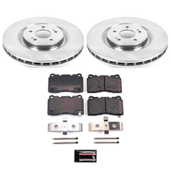Power Stop KOE4551 Autospecialty - 1-Click Daily Driver Brake Kits (Front) for 2008-2015 Mitsubishi Lancer product image