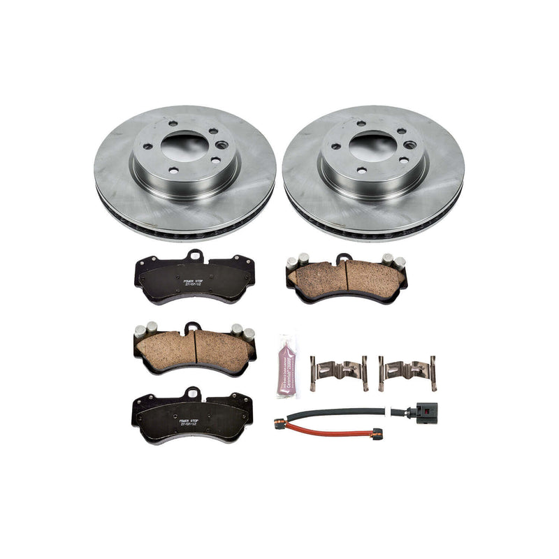 Power Stop KOE4554 Autospecialty - 1-Click Daily Driver Brake Kits (Front) for 2003-2010 Porsche Cayenne product image