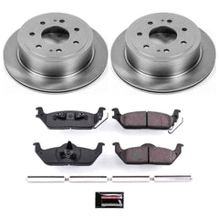 Power Stop KOE4556 Autospecialty - 1-Click Daily Driver Brake Kits (Rear) for 2004-2011 Ford F-150 product image