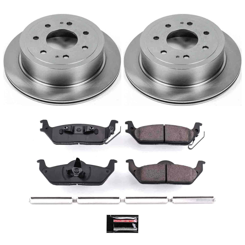 Power Stop KOE4556 Autospecialty - 1-Click Daily Driver Brake Kits (Rear) for 2004-2011 Ford F-150 product image