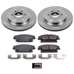 Power Stop KOE4568 Autospecialty - 1-Click Daily Driver Brake Kits (Rear) for 2004-2009 Cadillac Srx product image