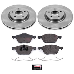 Power Stop KOE4575 Autospecialty - 1-Click Daily Driver Brake Kits (Front) for 2004-2019 Ford C-Max product image