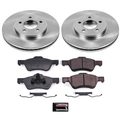 Power Stop KOE4580 Autospecialty - 1-Click Daily Driver Brake Kits (Front) for 2005-2010 Ford Escape product image
