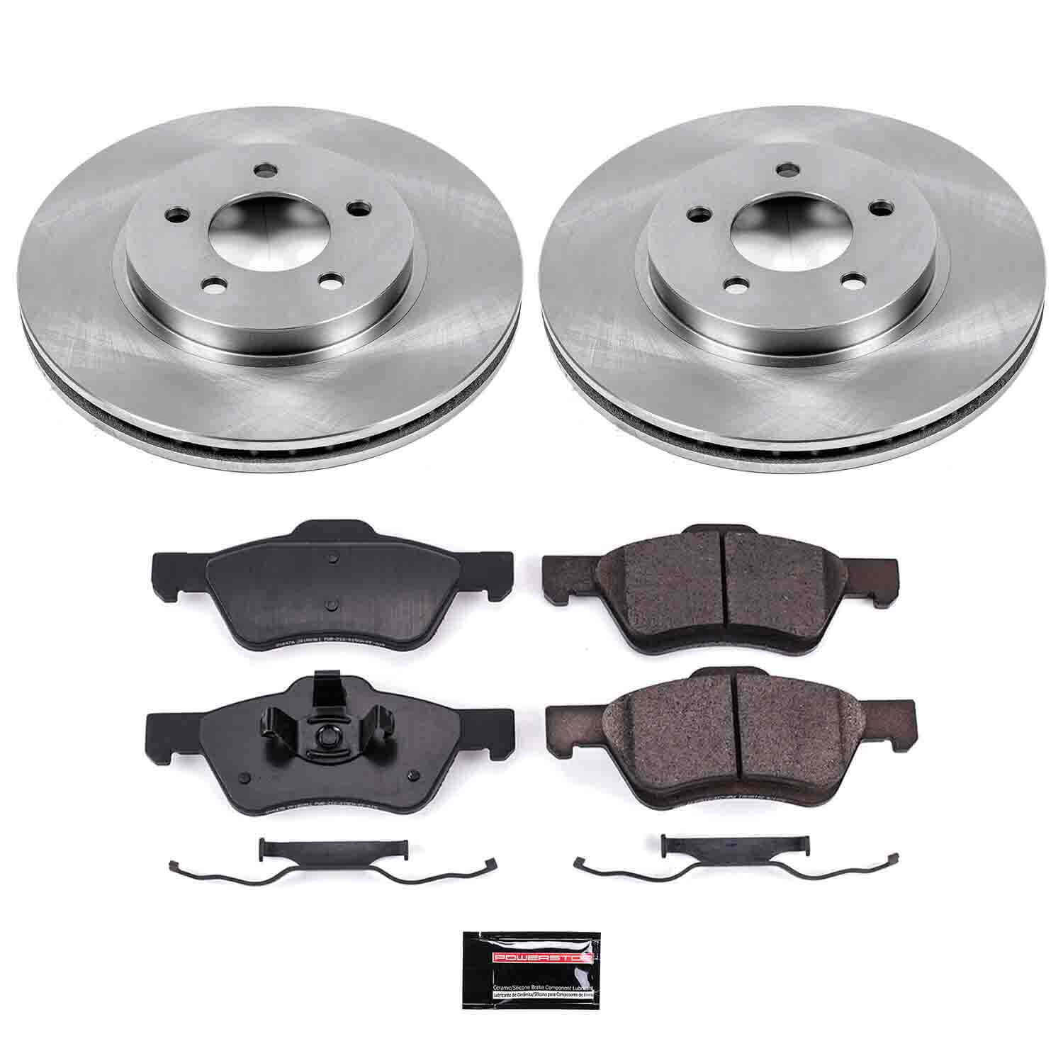 Power Stop KOE4581 Autospecialty - 1-Click Daily Driver Brake Kits (Front) for 2008-2010 Ford Escape product image