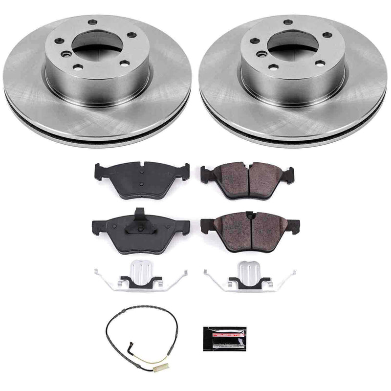 Power Stop KOE4589 Autospecialty - 1-Click Daily Driver Brake Kits (Front) for 2006-2007 BMW 325XI product image