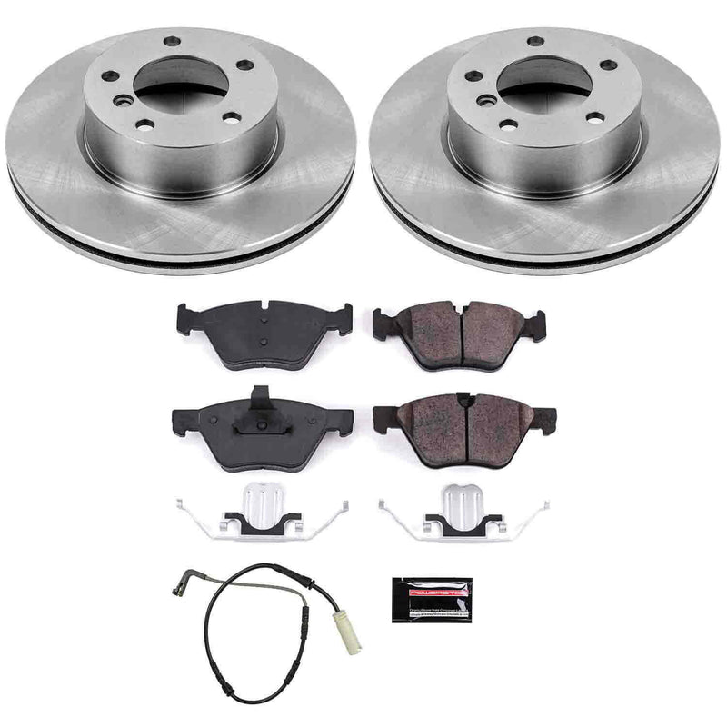 Power Stop KOE4590 Autospecialty - 1-Click Daily Driver Brake Kits (Front) for 2007 BMW 328I product image
