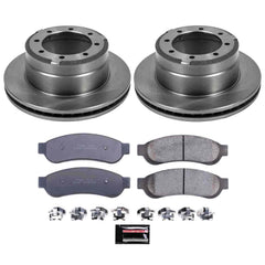 Power Stop KOE4593 Autospecialty - 1-Click Daily Driver Brake Kits (Rear) for 2005-2010 Ford F-350 Super Duty product image