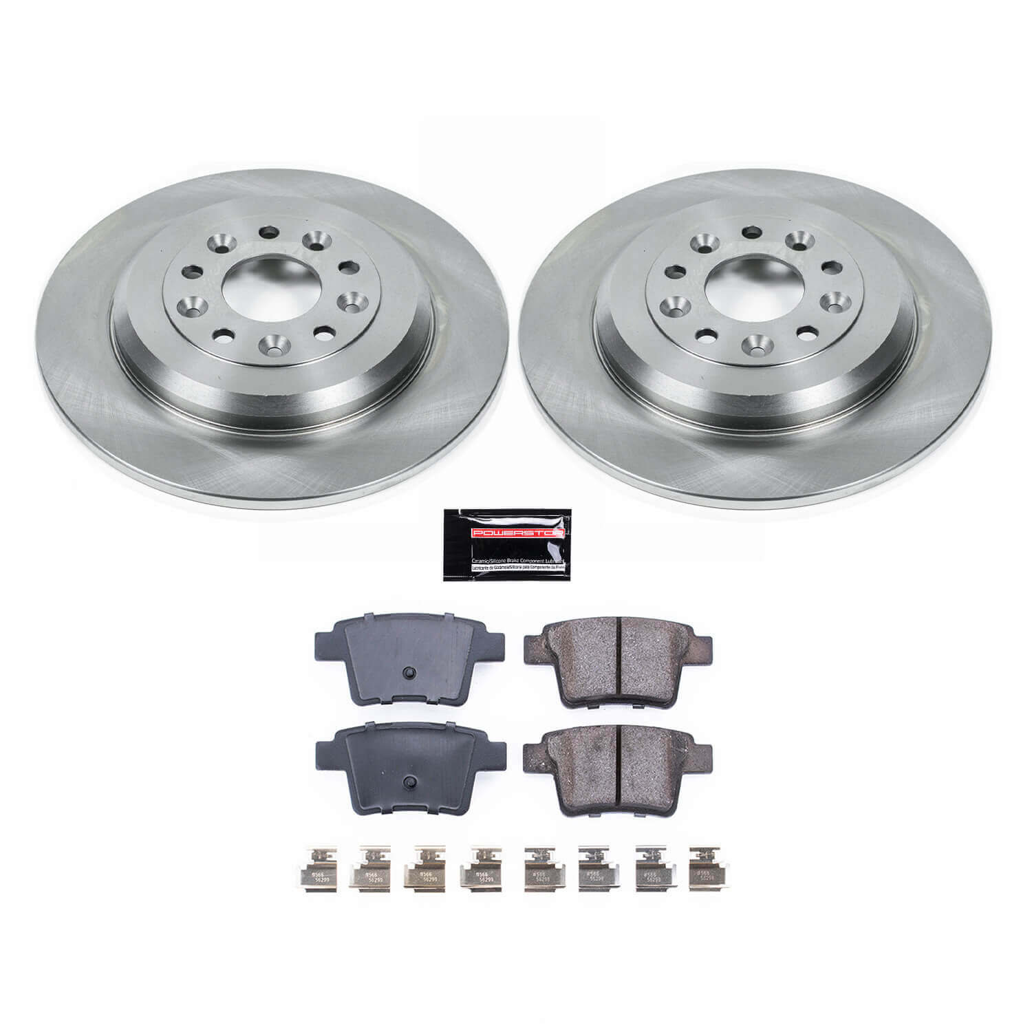 Power Stop KOE4600 Autospecialty - 1-Click Daily Driver Brake Kits (Rear) for 2005-2009 Ford Five Hundred product image