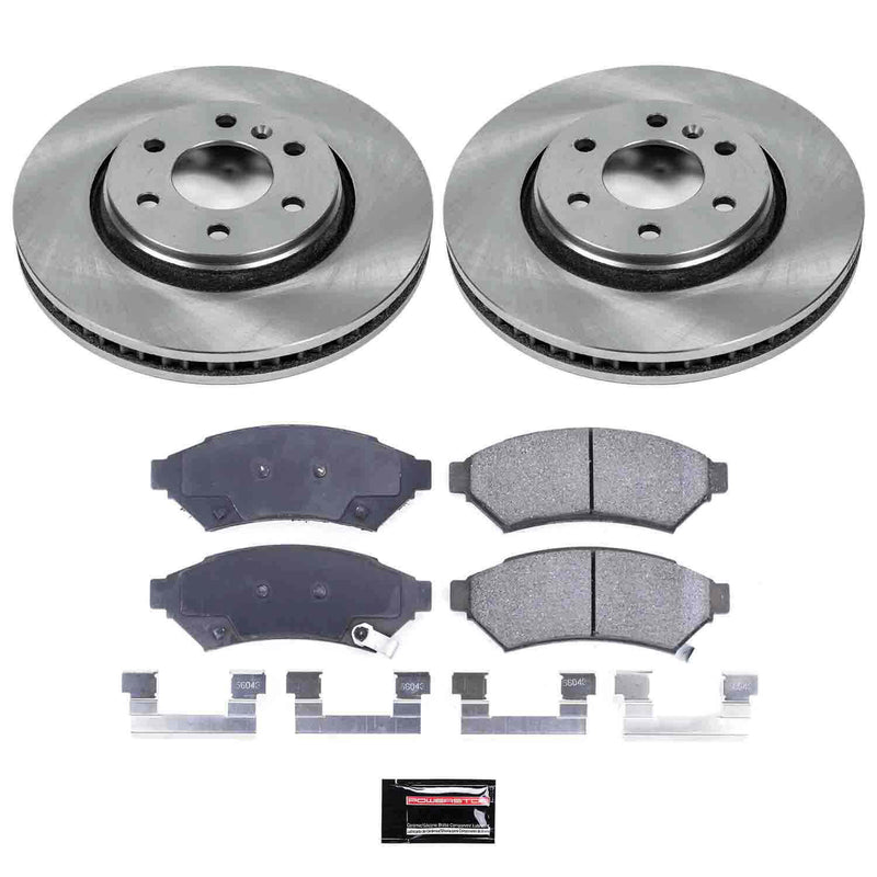 Power Stop KOE4602 Autospecialty - 1-Click Daily Driver Brake Kits (Front) for 2006-2009 Buick Terraza product image