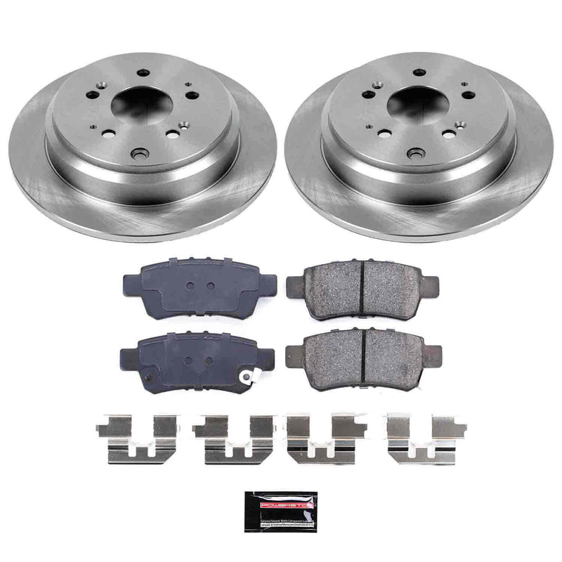 Power Stop KOE4604 Autospecialty - 1-Click Daily Driver Brake Kits (Rear) for 2005-2010 Honda Odyssey product image