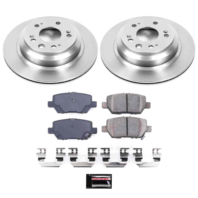 Power Stop KOE4605 Autospecialty - 1-Click Daily Driver Brake Kits (Rear) for 2005-2012 Acura Rl product image