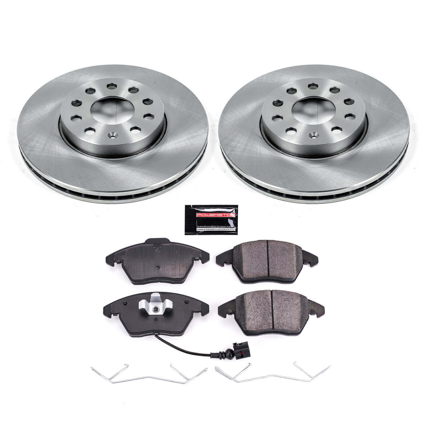 Power Stop KOE4623 Autospecialty - 1-Click Daily Driver Brake Kits (Front) for 2005-2019 Audi A3 product image