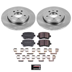 Power Stop KOE4624 Autospecialty - 1-Click Daily Driver Brake Kits (Rear) for 2005-2009 Audi A4 product image