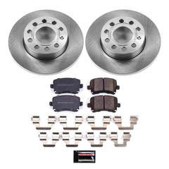 Power Stop KOE4627 Autospecialty - 1-Click Daily Driver Brake Kits (Rear) for 2005-2010 Audi A3 product image