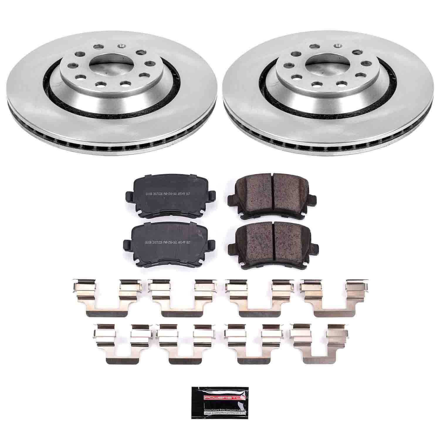 Power Stop KOE4628 Autospecialty - 1-Click Daily Driver Brake Kits (Rear) for 2006-2021 Volkswagen Cc product image