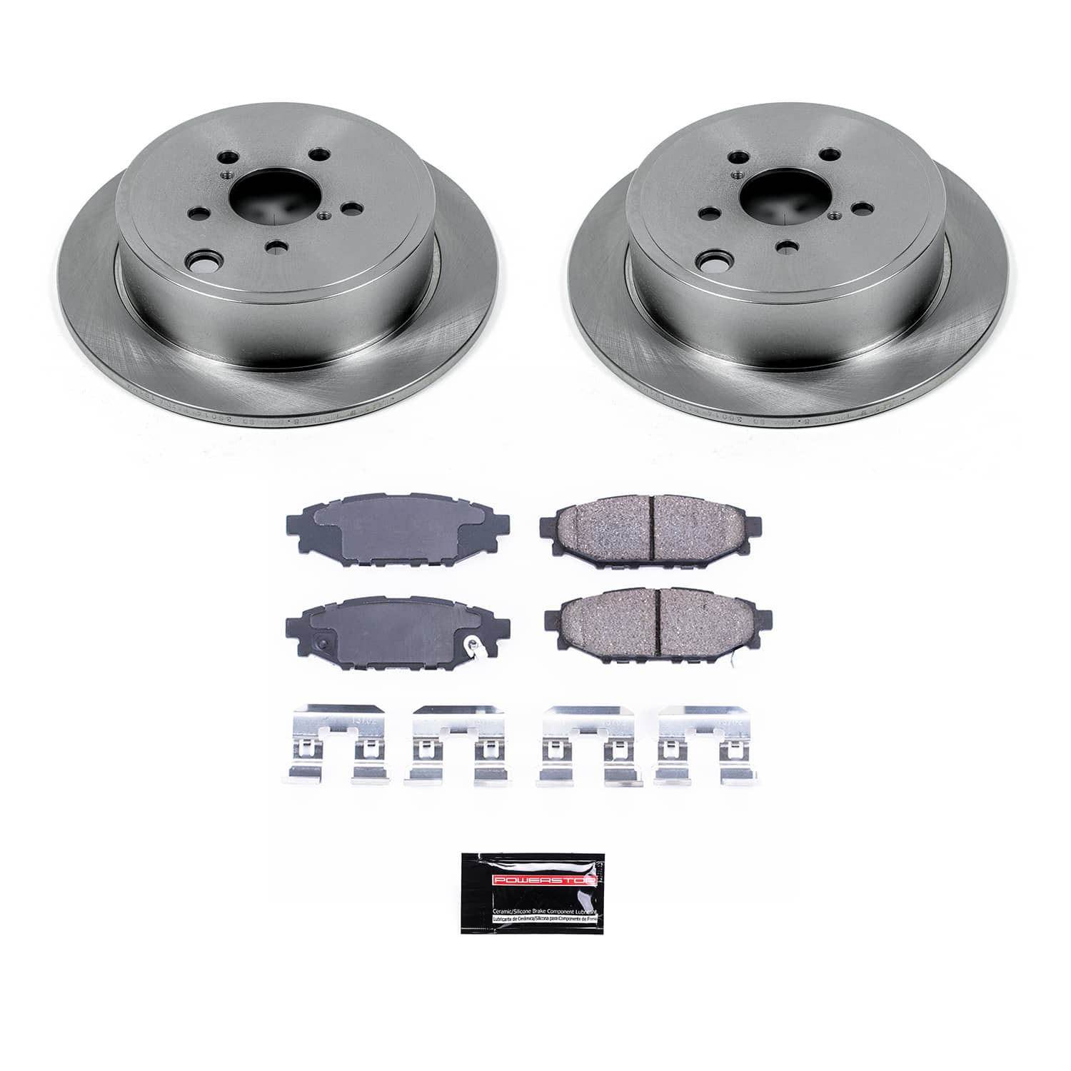 Power Stop KOE4631 Autospecialty - 1-Click Daily Driver Brake Kits (Rear) for 2008-2016 Subaru Brz product image