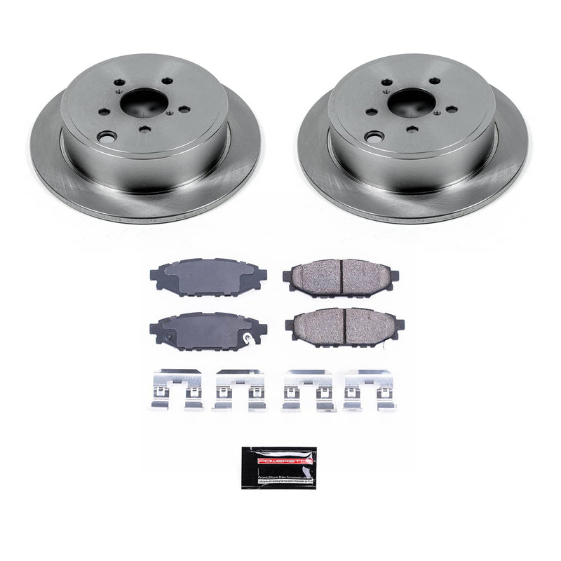 Power Stop KOE4631 Autospecialty - 1-Click Daily Driver Brake Kits (Rear) for 2008-2016 Subaru Brz product image