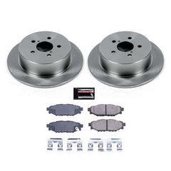 Power Stop KOE4632 Autospecialty - 1-Click Daily Driver Brake Kits (Rear) for 2005-2009 Subaru Legacy product image
