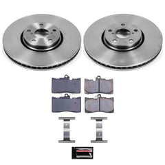 Power Stop KOE4633 Autospecialty - 1-Click Daily Driver Brake Kits (Front) for 2006-2020 Lexus GS350 product image