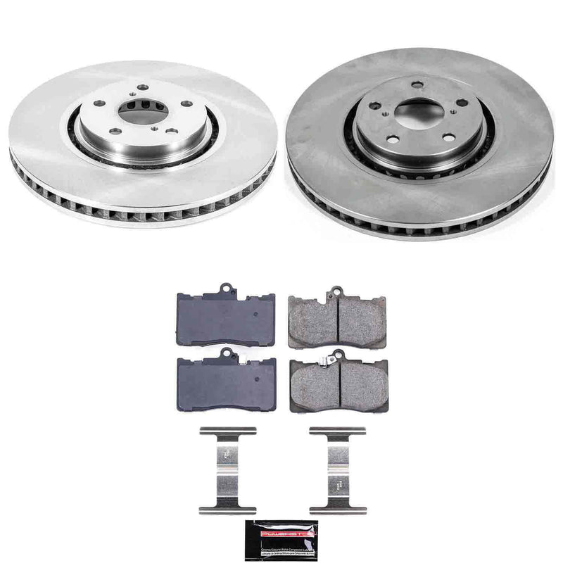 Power Stop KOE4634 Autospecialty - 1-Click Daily Driver Brake Kits (Front) for 2007-2011 Lexus GS350 product image