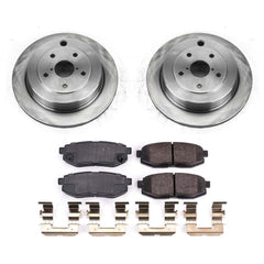 Power Stop KOE4645 Autospecialty 1-Click Daily Driver Rear Brake Kit for 2006-2014 Subaru B9 Tribeca product image