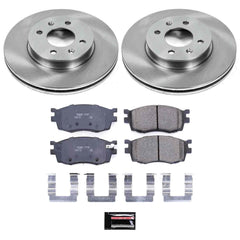 Power Stop KOE4652 Autospecialty - 1-Click Daily Driver Brake Kits (Front) for 2006-2011 Hyundai Accent product image