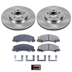 Power Stop KOE4654 Autospecialty - 1-Click Daily Driver Brake Kits (Front) for 2006-2016 Buick Allure product image