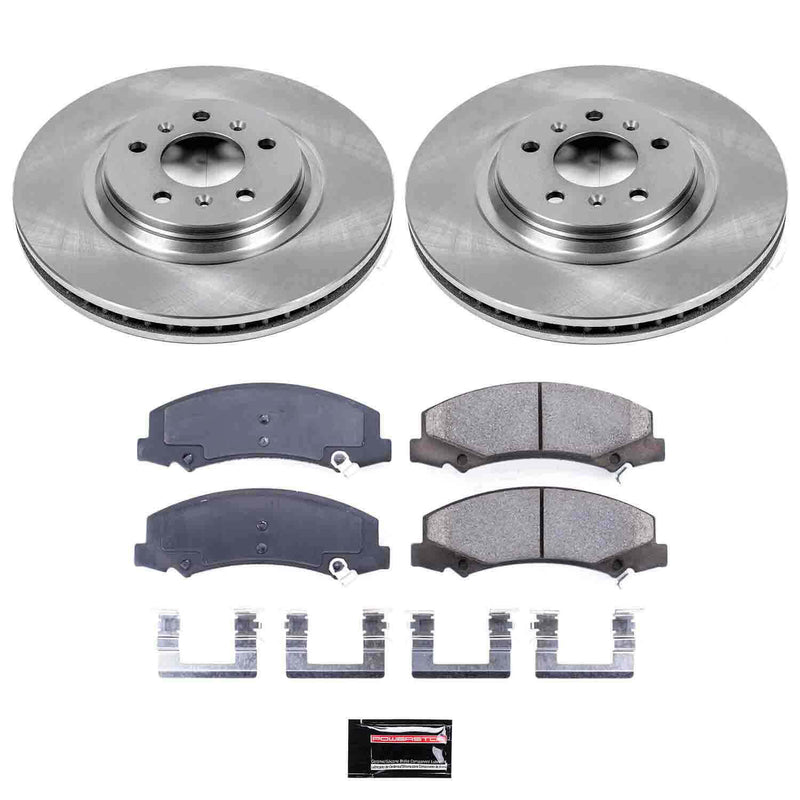 Power Stop KOE4654 Autospecialty - 1-Click Daily Driver Brake Kits (Front) for 2006-2016 Buick Allure product image