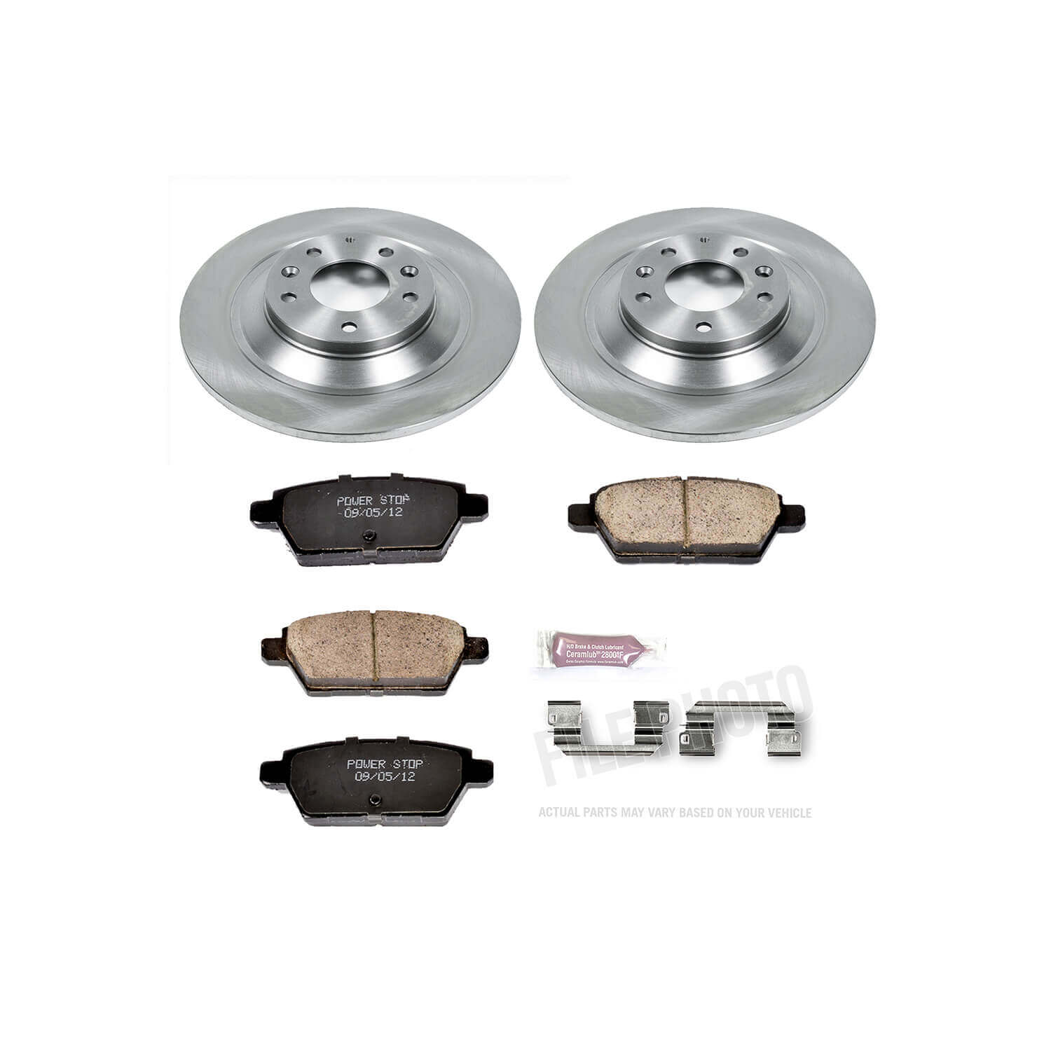 Power Stop KOE4655 Autospecialty - 1-Click Daily Driver Brake Kits (Rear) for 2006-2007 Mazda 6 product image