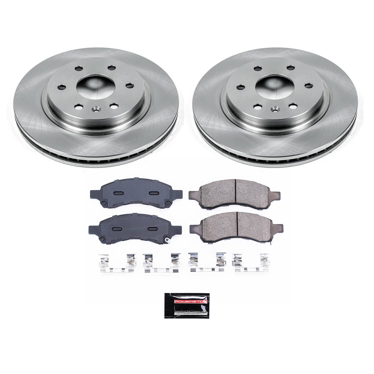Power Stop KOE4657 Autospecialty - 1-Click Daily Driver Brake Kits (Front) for 2007-2017 Buick Enclave product image