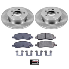 Power Stop KOE4658 Autospecialty - 1-Click Daily Driver Brake Kits (Rear) for 2006-2011 Buick Lucerne product image