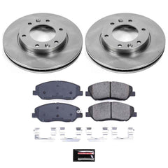Power Stop KOE4664 Autospecialty - 1-Click Daily Driver Brake Kits (Front) for 2006-2014 Hyundai Entourage product image