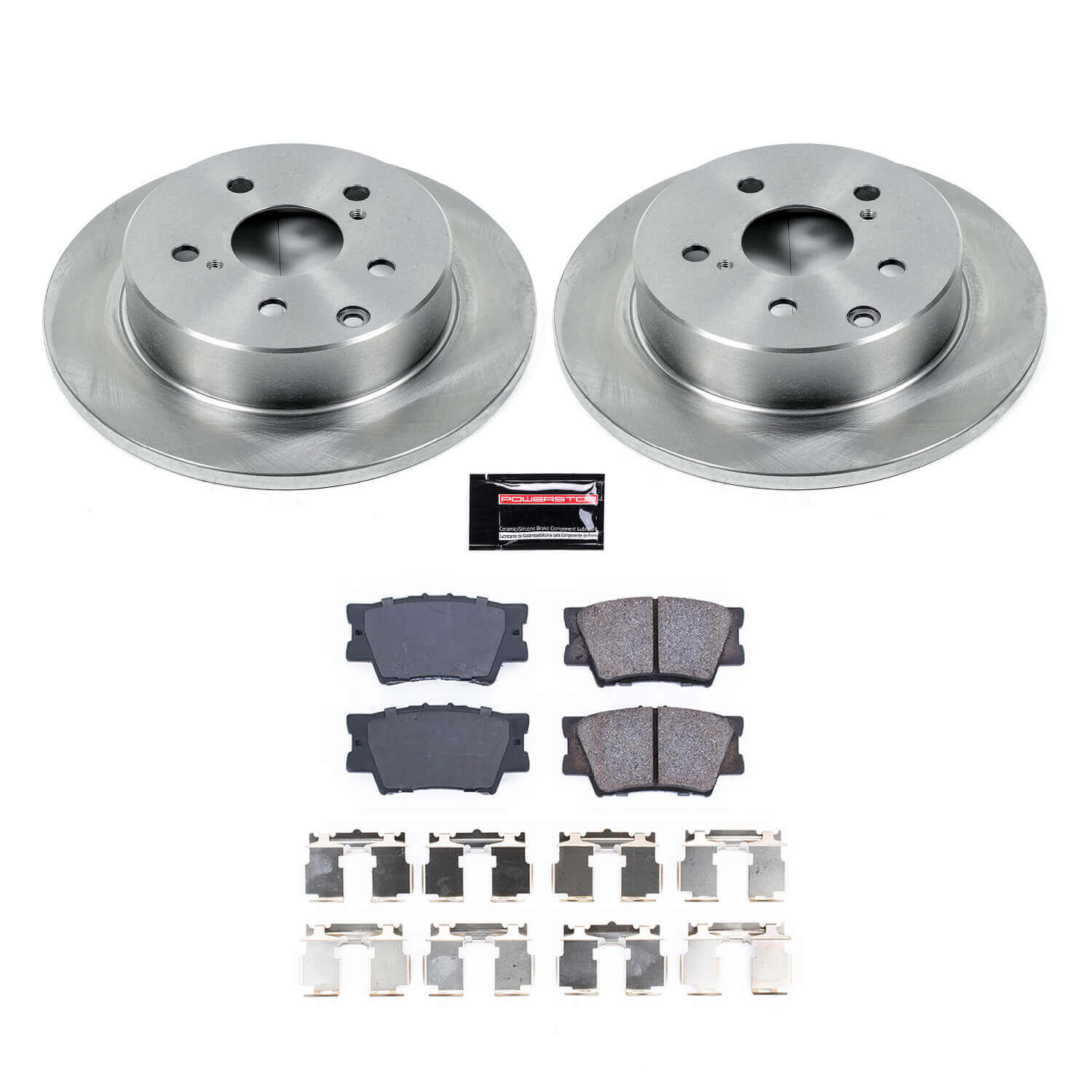 Power Stop KOE4671 Autospecialty - 1-Click Daily Driver Brake Kits (Rear) for 2006-2018 Lexus HS250H product image